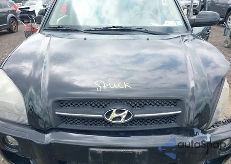 2008 Hyundai Tucson Limited V6/Se из США, поврежденный, VIN KM8JN72D68U741588